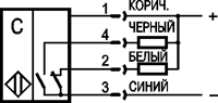 Схема подключения CSN EC48B8-43N-20-LZS4-P1